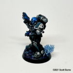 Warhammer figures by Scott Burns, 'film-free' clan decals by Custom Model Decals Warhammer figures by Scott Burns, 'film-free' clan decals by Custom Model Decals